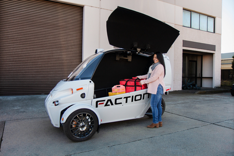Faction在旧金山湾区推出无人驾驶配送服务