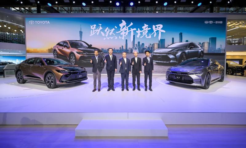 皇冠SportCross领衔 一汽丰田全车系亮相2022广州车展
