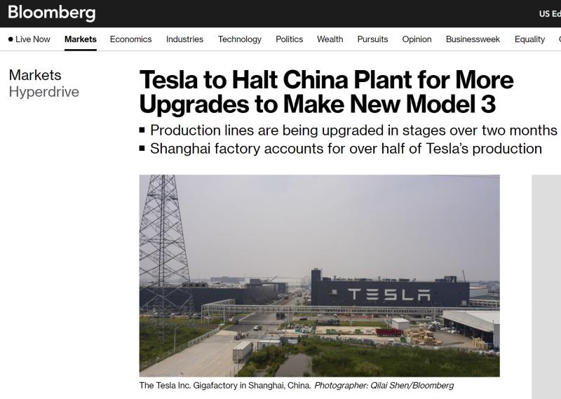 特斯拉上海工厂将投产新款Model 3，等新款还是抄底？